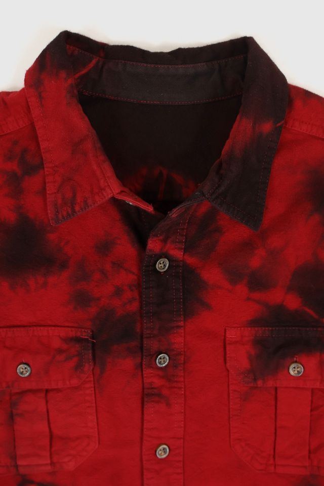 Vintage Dye Tech Flannel Shirt #4