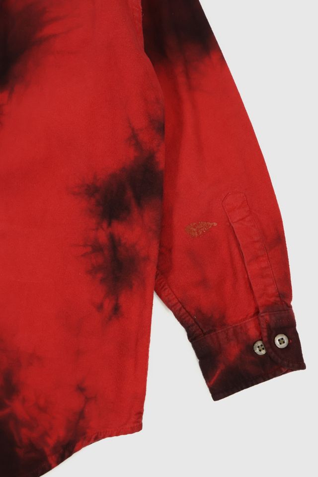 Vintage Dye Tech Flannel Shirt #4