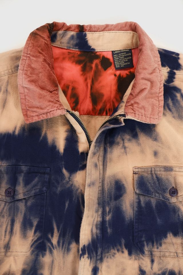 Vintage Full Zip Bleach Tech Flannel Shirt #3
