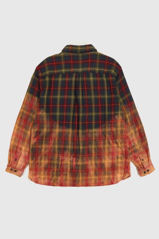 Vintage Bleach Tech Flannel Shirt #1