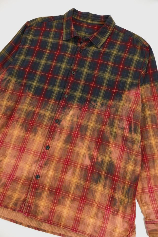 Vintage Bleach Tech Flannel Shirt #2