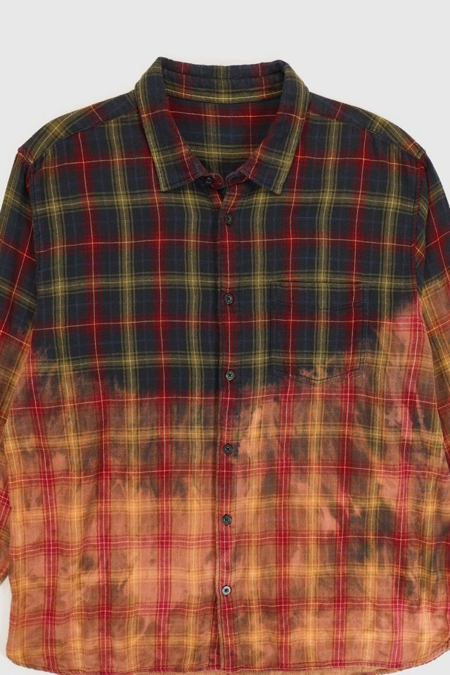 Vintage Bleach Tech Flannel Shirt #3