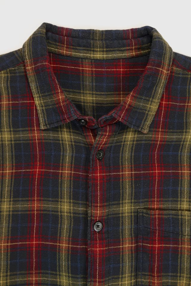 Vintage Bleach Tech Flannel Shirt #4
