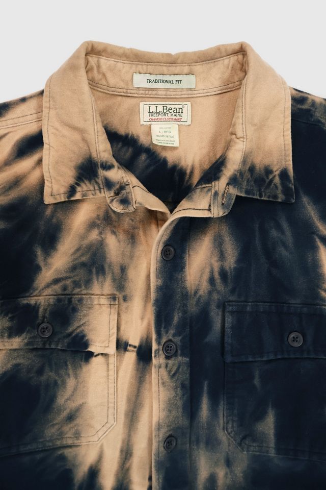 Vintage L.L. Bean Bleached Flannel Shirt #2
