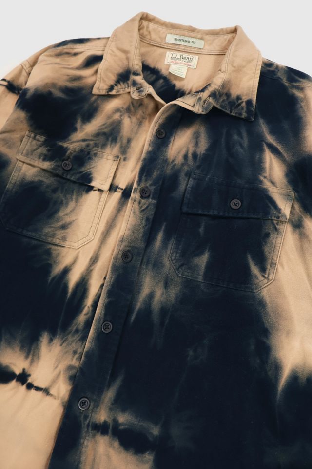 Vintage L.L. Bean Bleached Flannel Shirt #3