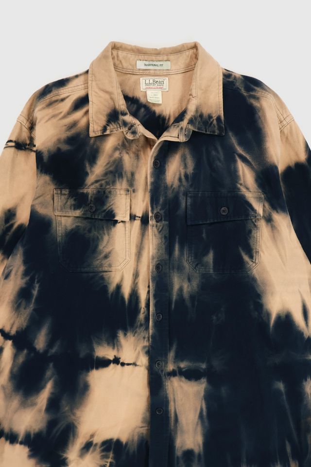Vintage L.L. Bean Bleached Flannel Shirt #4