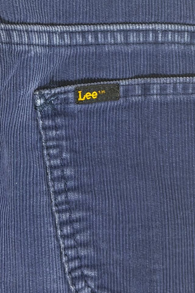 Vintage 1970's Lee Riders Blue Corduroy Pants #4