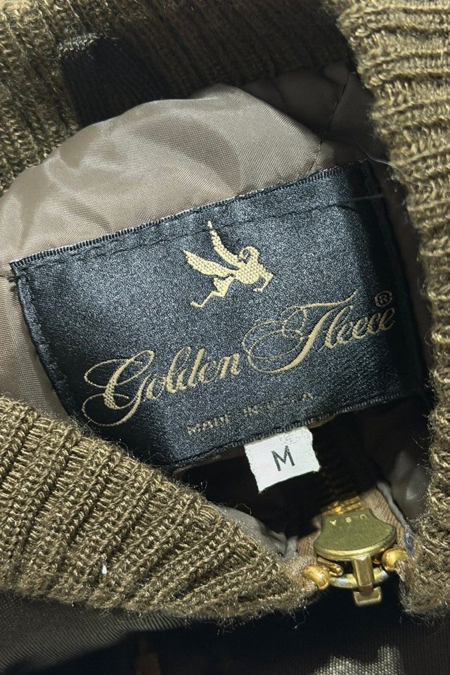 Vintage 1970's Golden Fleece Satin Bomber Jacket #3