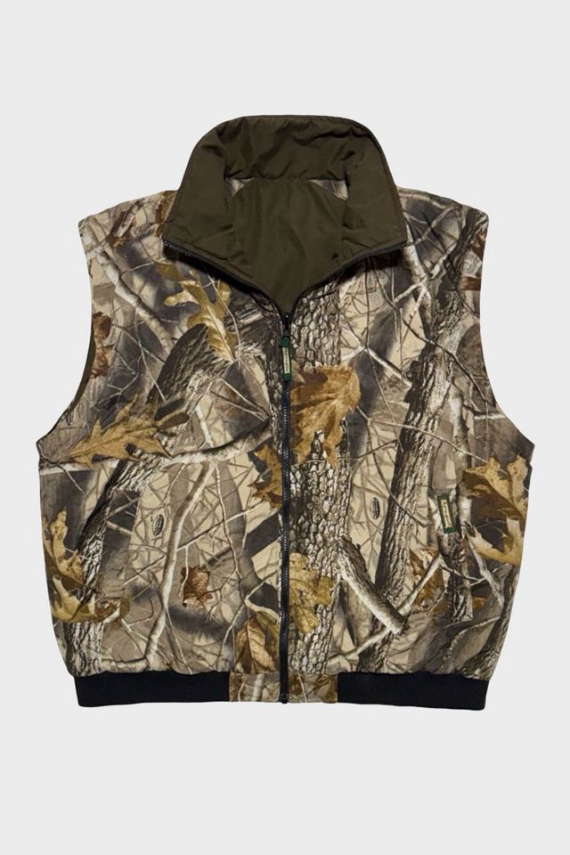 Vintage 1990's Reversible Realtree Camo Zip Off Sleeve Jacket #2