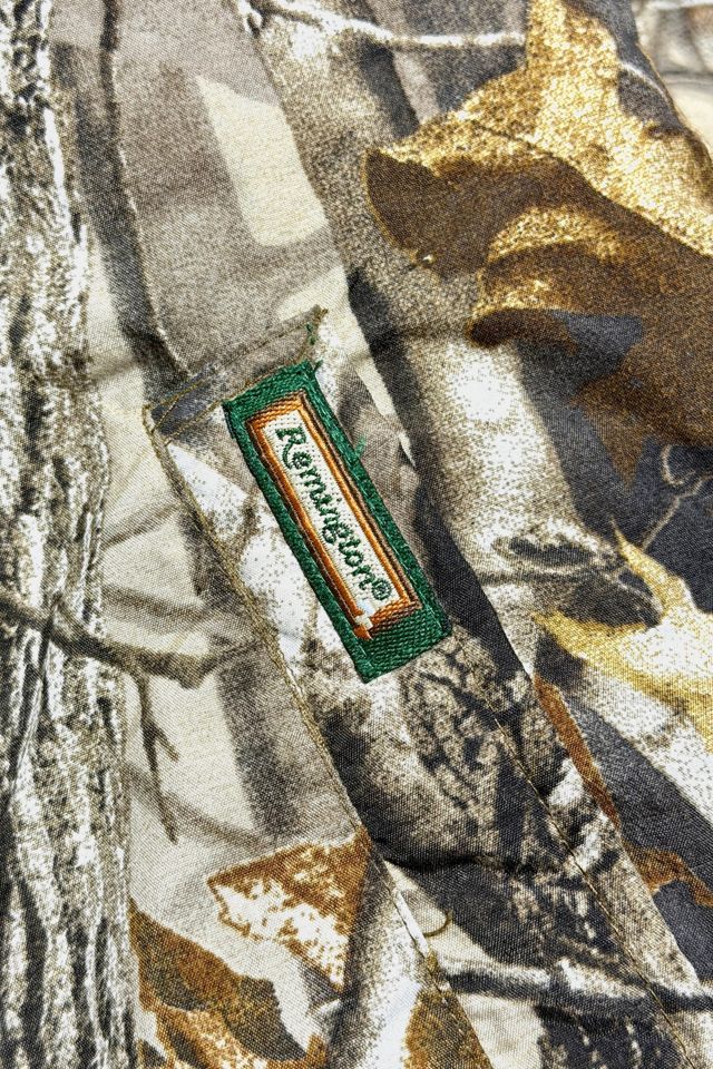 Vintage 1990's Reversible Realtree Camo Zip Off Sleeve Jacket #4