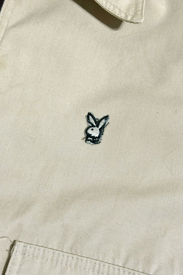 Vintage 1970's Playboy Cropped Tan Club Jacket #1