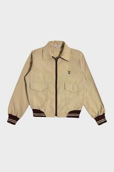 Vintage 1970's Playboy Cropped Tan Club Jacket