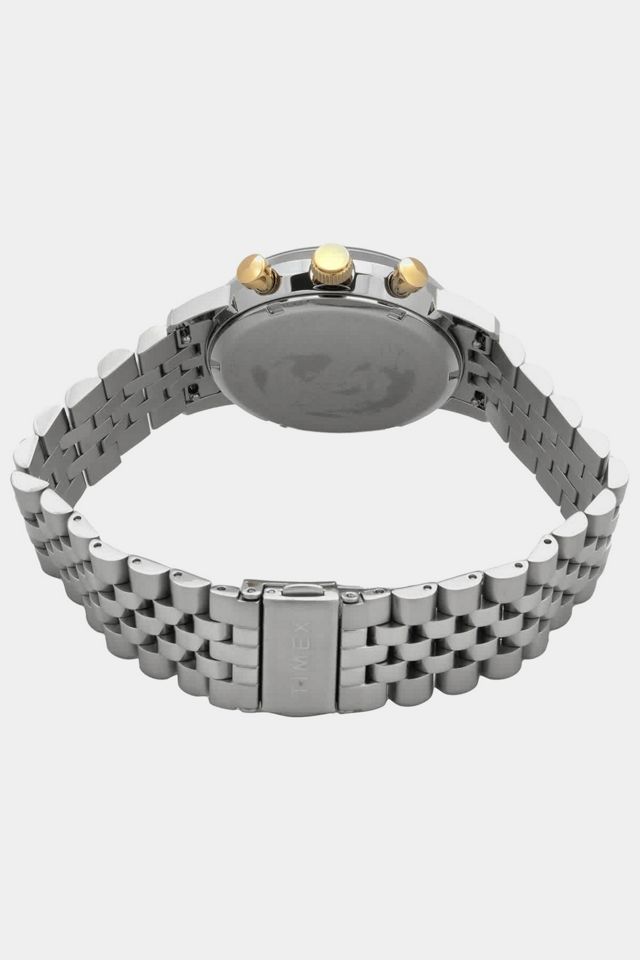 Timex Marlin Chronograph Quartz Champagne Dial Watch #2