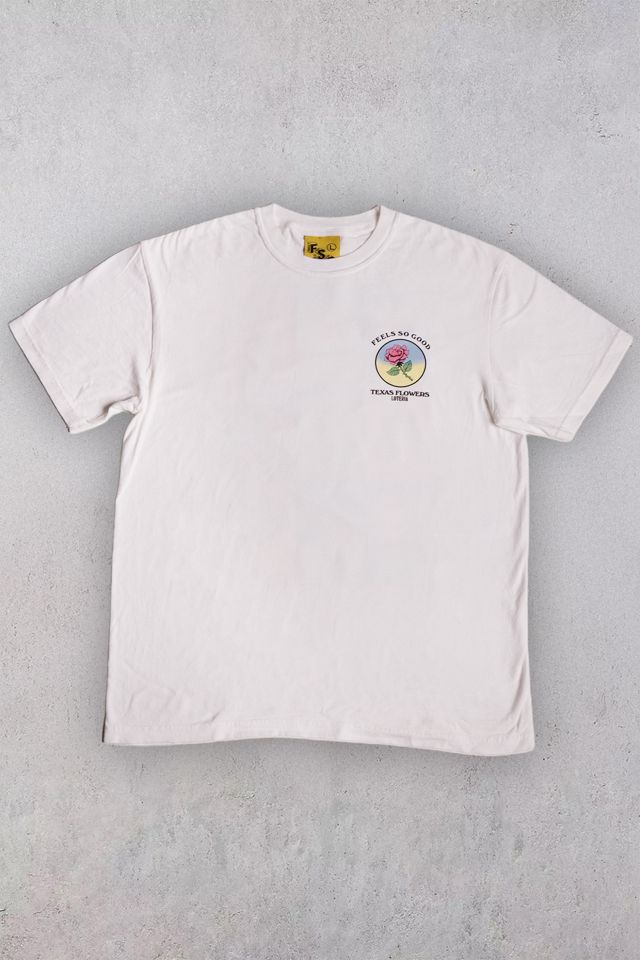 Feels So Good Texas Flowers Graphic Tee #3