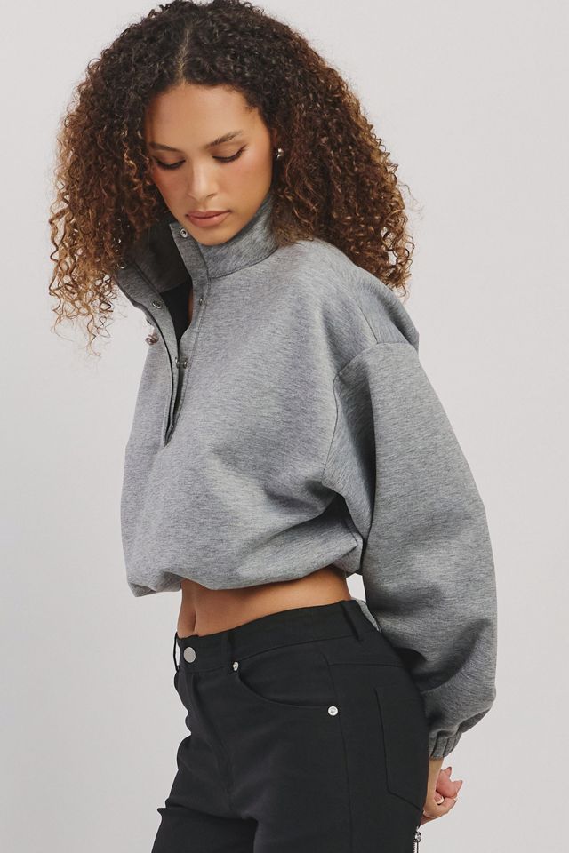 Personal Code Zion High Stand Collar Pullover Sweater #1