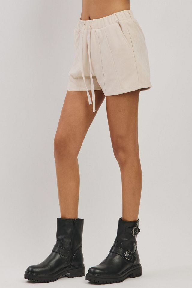 Personal Code Simone Suede Shorts #1