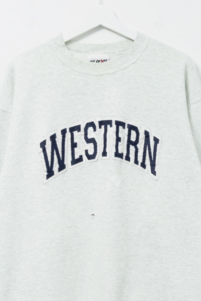 Vintage 1990s Distressed Embroidered Sweatshirt #2