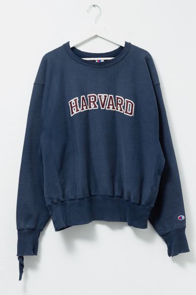 Vintage Y2K Distressed Harvard Sweatshirt
