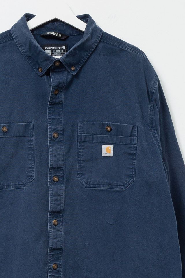 Vintage Y2K Carhartt Heavyweight Button Up Shirt #2