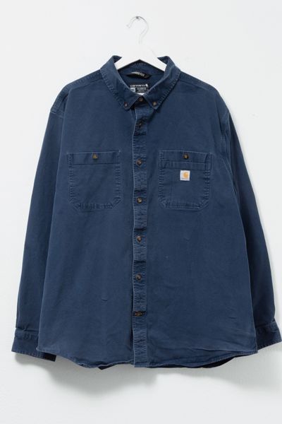 Vintage Y2K Carhartt Heavyweight Button Up Shirt