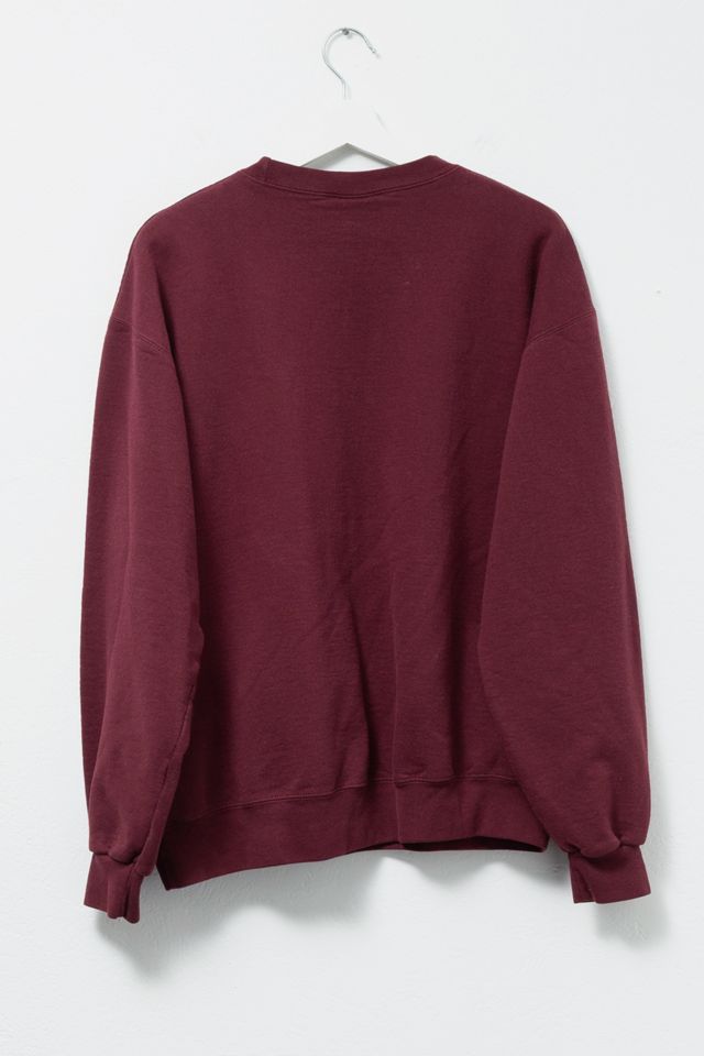 Vintage Y2K Champion Red Harvard Graphic Sweatshirt #1