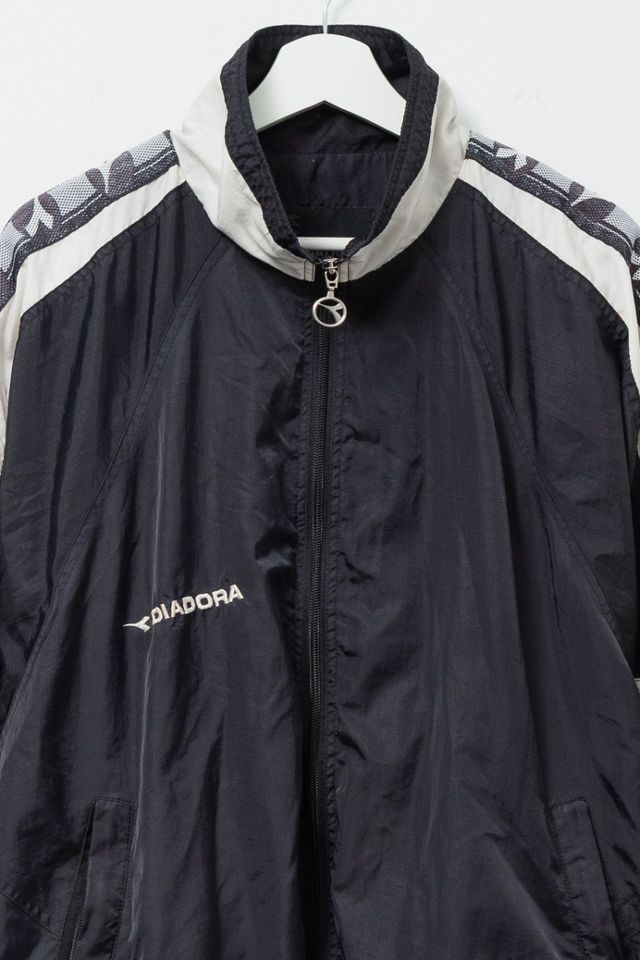 Vintage 1990s Distressed Diadora Soccer Jacket #2
