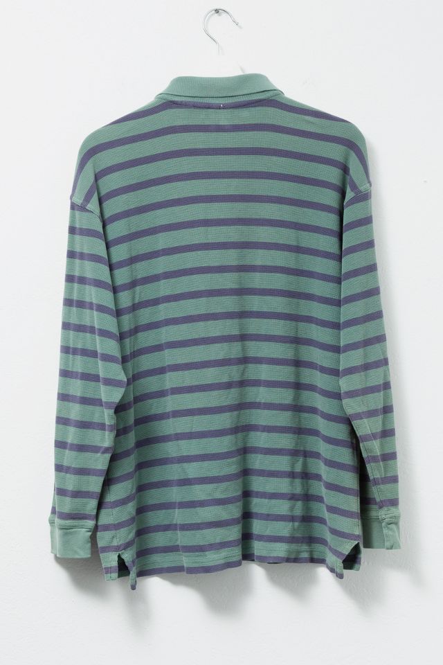Vintage 1990s GAP Sun Faded Stripped Cotton Shirt #1