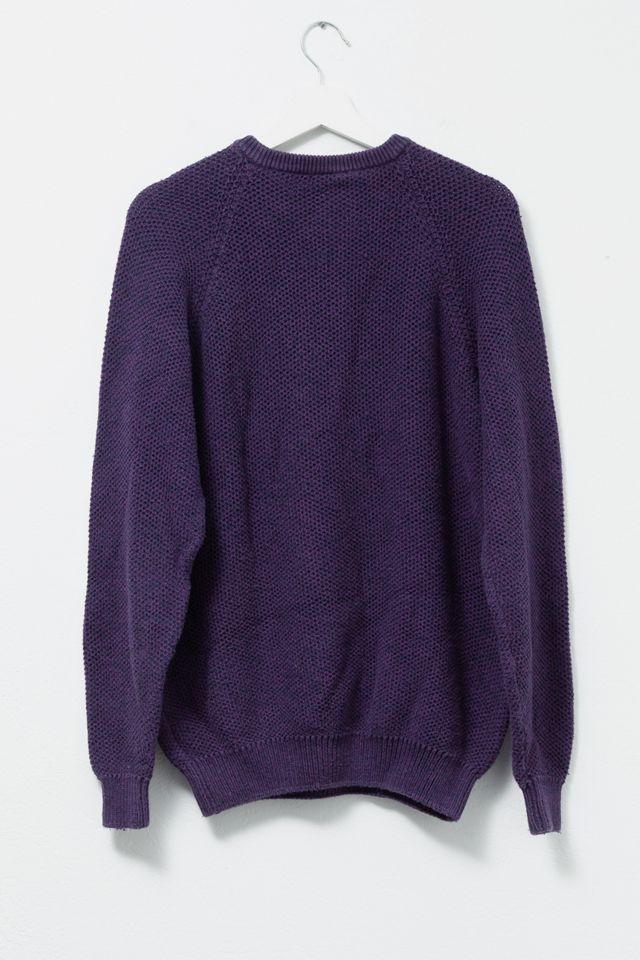 Vintage 1990s Purple Cotton Sweater #1