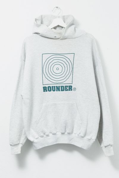 Vintage 1990s Rounder Records Graphic Hoodie