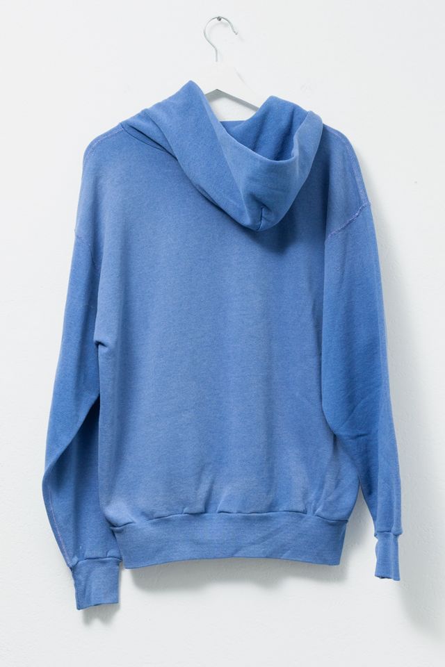 Vintage 1990s Distressed Lacrosse Blue Graphic Hoodie #1
