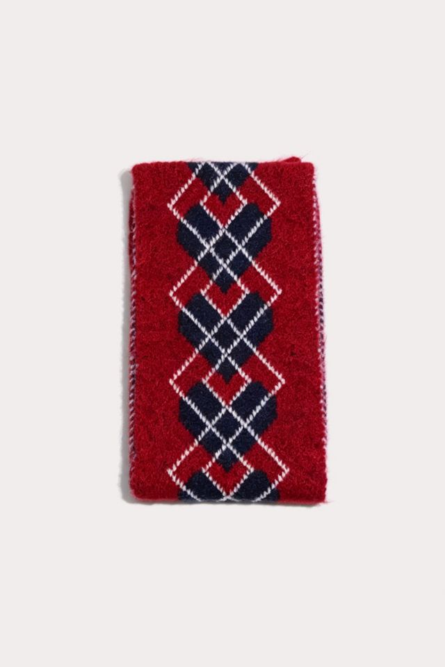 Petit Moments Signe Argyle Scarf #1