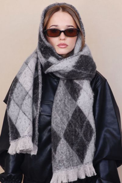 Petit Moments Apres Argyle Scarf