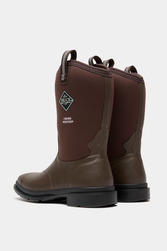 MUCK Chore Western Mid Waterproof Boot #3