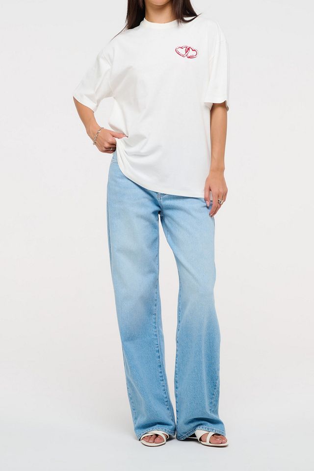 Abrand Love Lock Boyfriend Tee #1