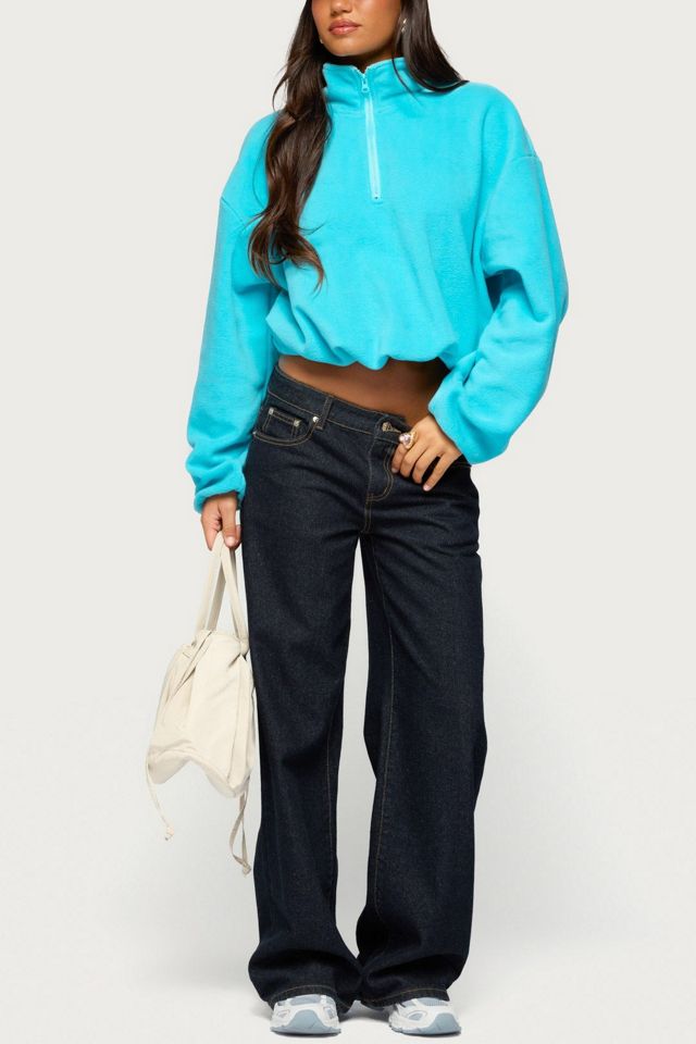 Edikted Lasha Oversized Fleece Sweatshirt #2