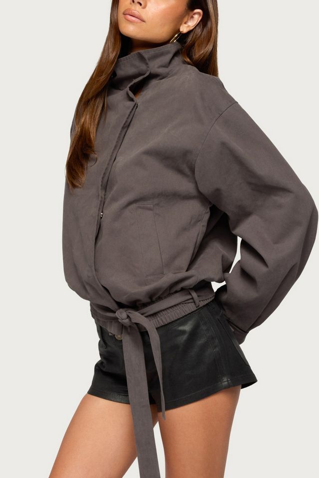 Edikted Aiza High Neck Jacket #2