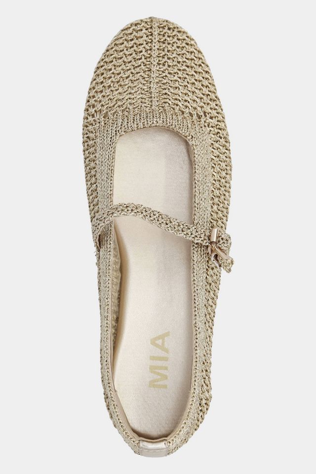 MIA Billa Woven Mary Jane Flat #3