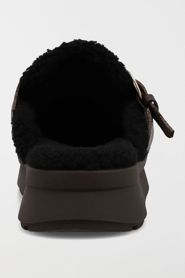 MIA Heidee Faux Shearling Buckle Mule #2