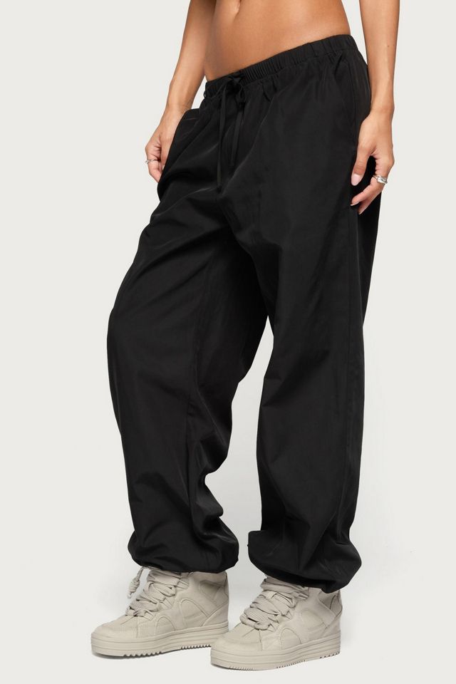 Edikted Corinne Nylon Track Pants #1
