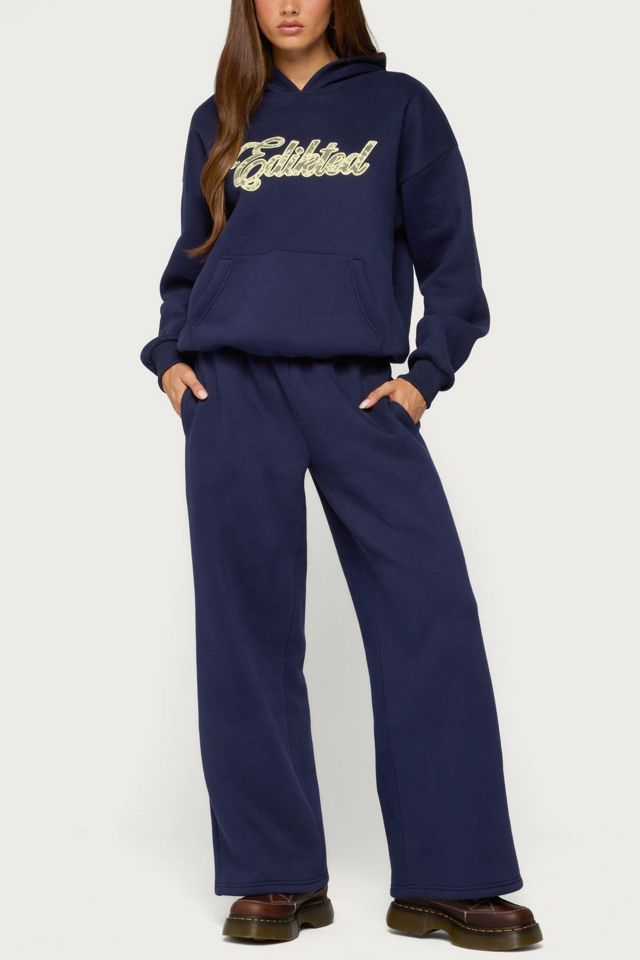 Edikted Dream Lacey Sweatpants #1