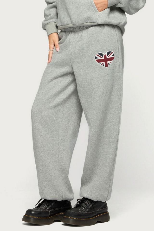 Edikted Heart Uk Sweatpants #3