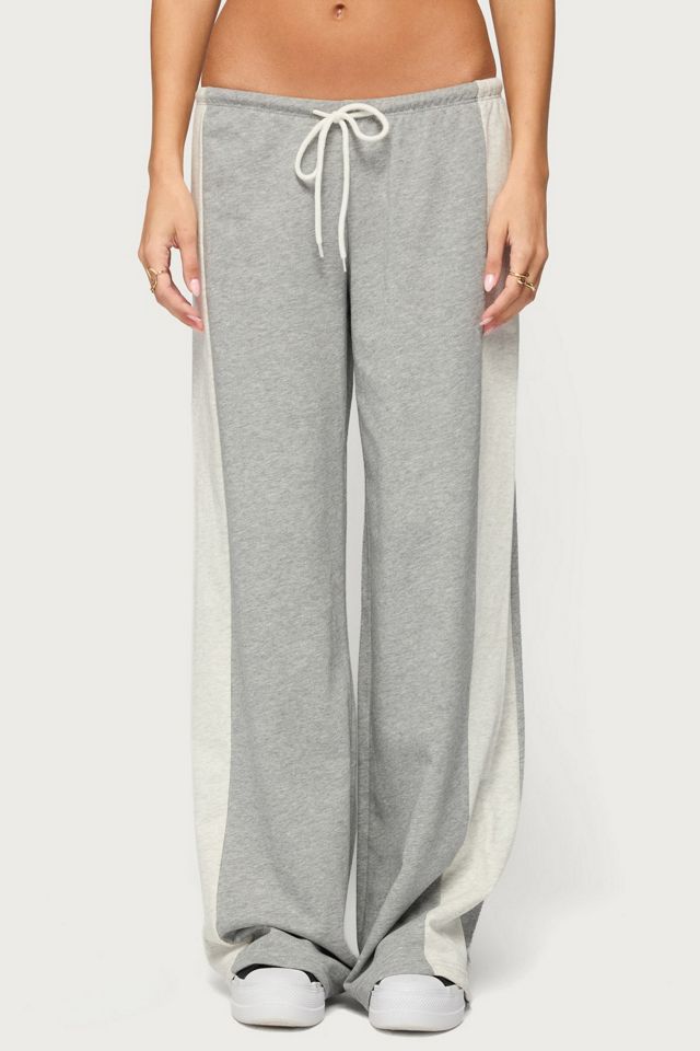 Edikted Faylinn Low Rise Side Stripe Sweatpants #2