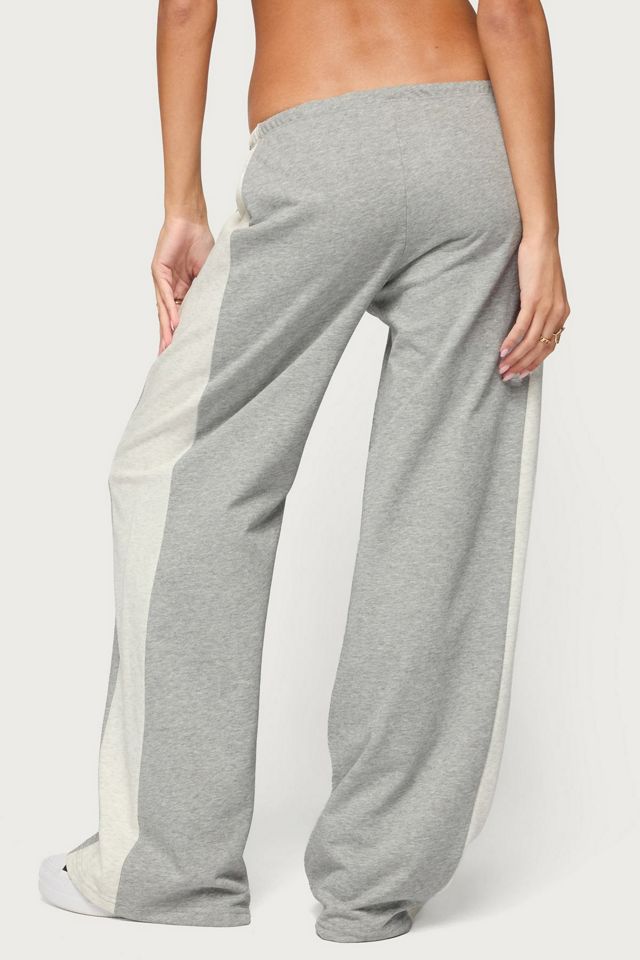 Edikted Faylinn Low Rise Side Stripe Sweatpants #4