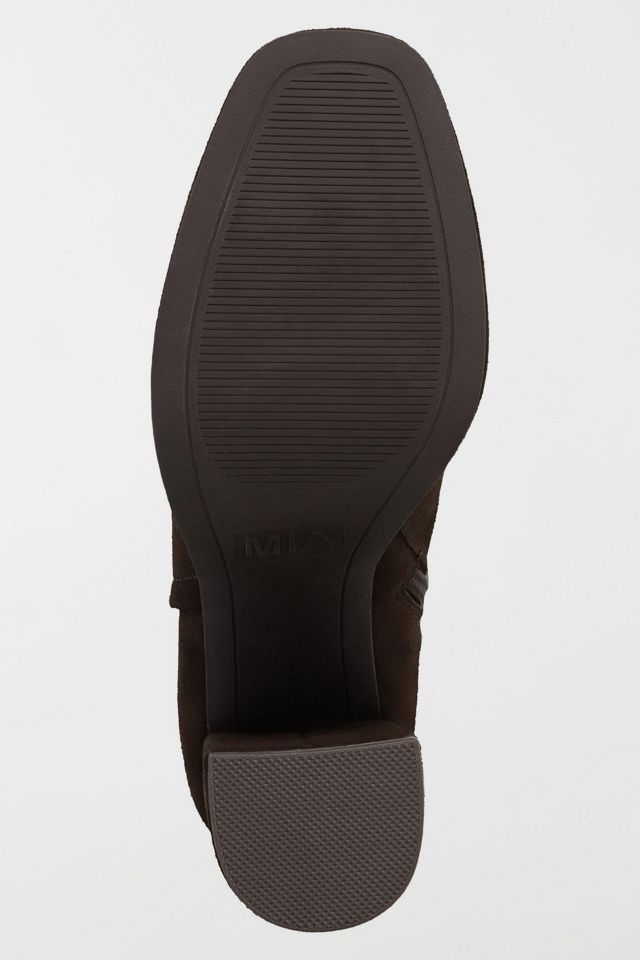 MIA Stefania Suede Block Heel Bootie #4