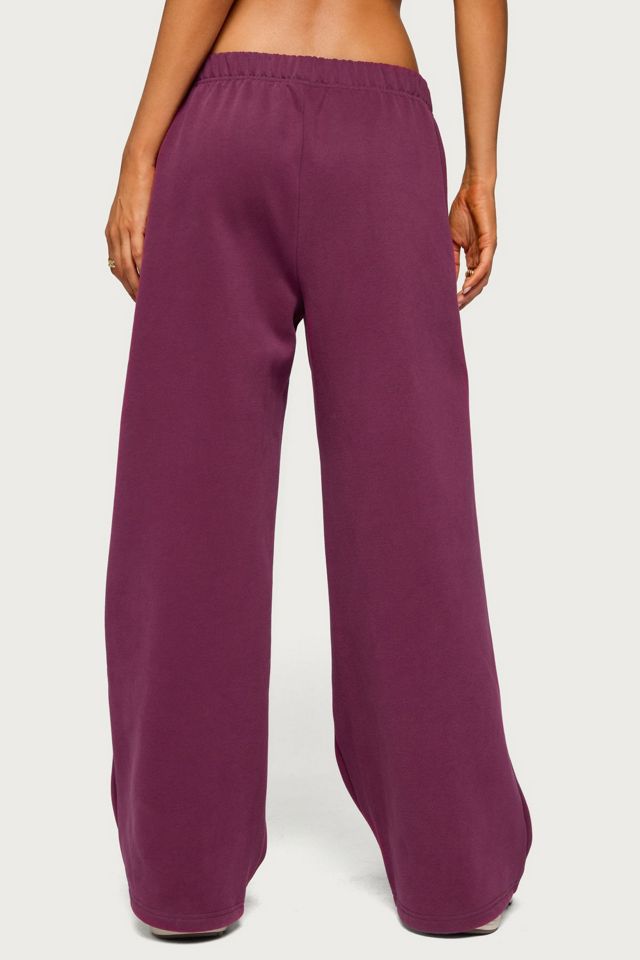 Edikted Living Edikted Wide Leg Sweatpants #4