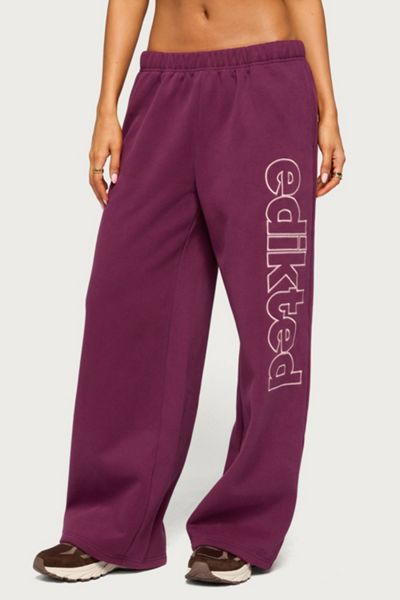 Edikted Living Edikted Wide Leg Sweatpants