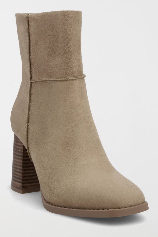 MIA Darian Suede Block Heel Bootie #1