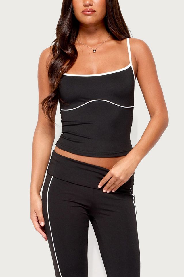 Edikted Halleigh Contrast Tank Top #1