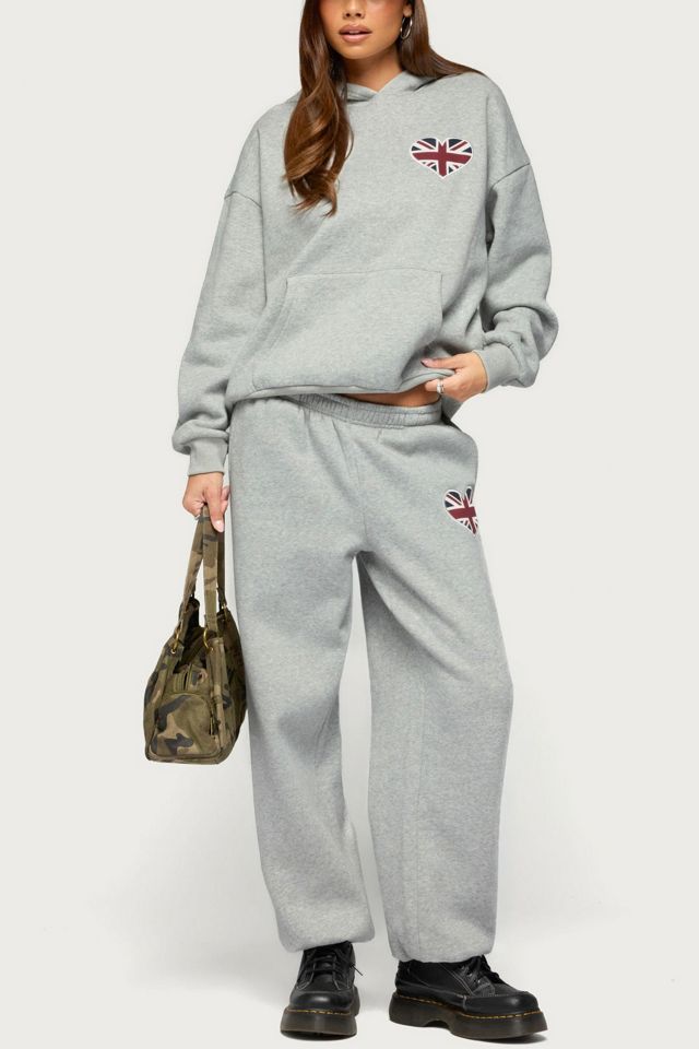 Edikted Heart Uk Hoodie #1