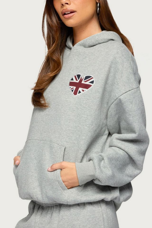 Edikted Heart Uk Hoodie #2